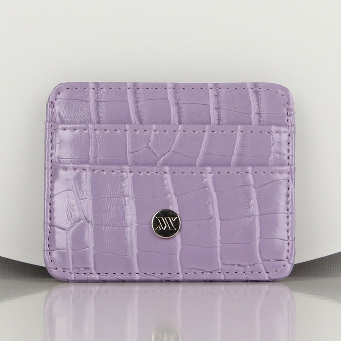 Zoozie Bags Billetera de Cuero Lila